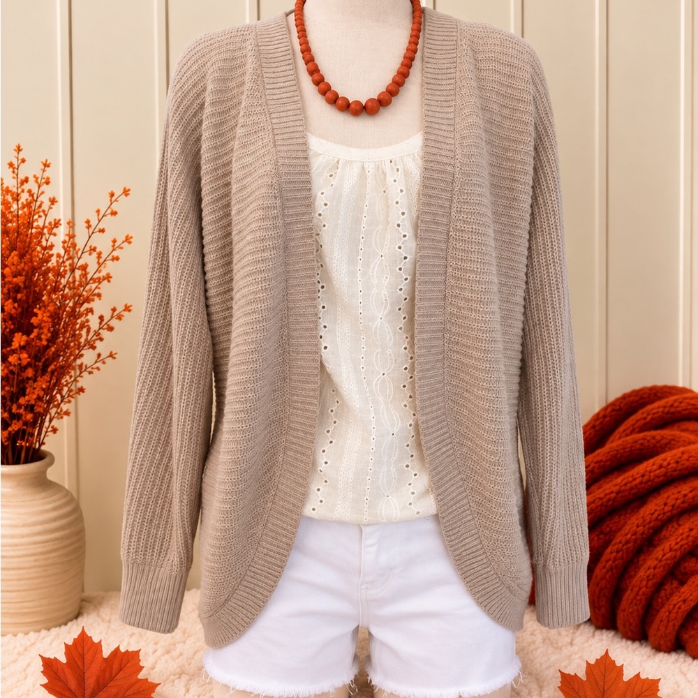 NWT. Women's Lark Grey Cardigan